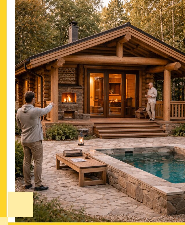 Проекты бань и хамам в Тихорецке от 25768 р. | ЭриданТхр