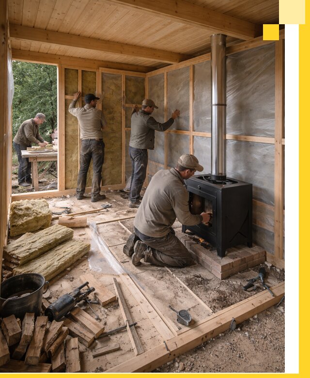 Профессиональный монтаж бань под ключ в Тихорецке для дома