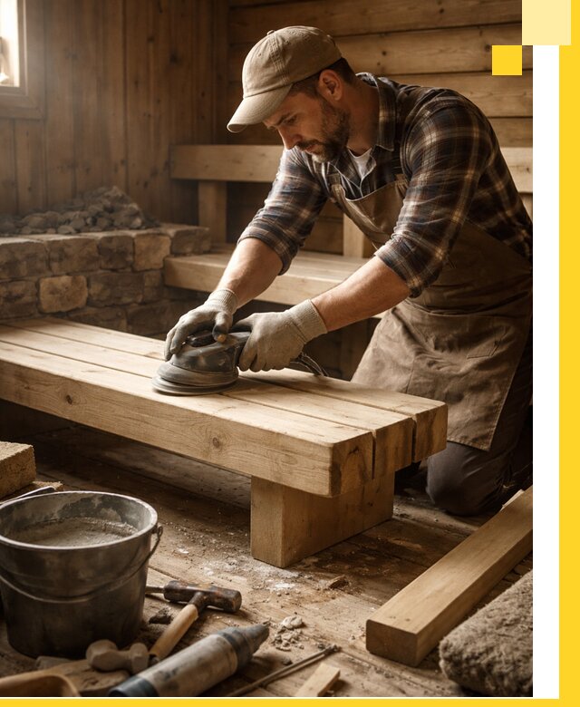 Ремонт бань под ключ в Тихорецке с гарантией качества и сроков