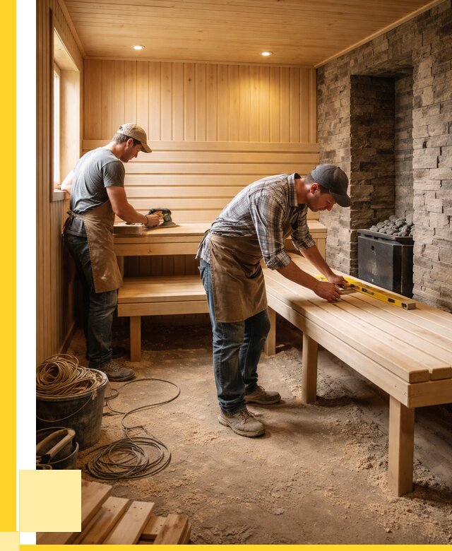 Отделка бани в Тихорецке: внутренняя отделка от 3092 р. | ЭриданТхр