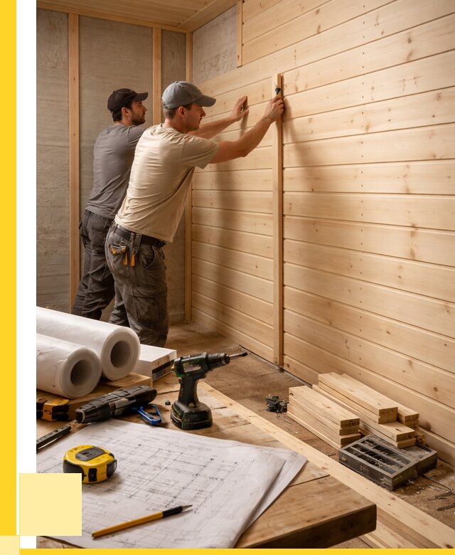 Обшивка бани вагонкой в Тихорецке от 1237 р., ЭриданТхр