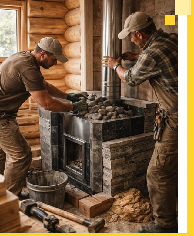 Строительство и отделка русских бань под ключ в Тихорецке