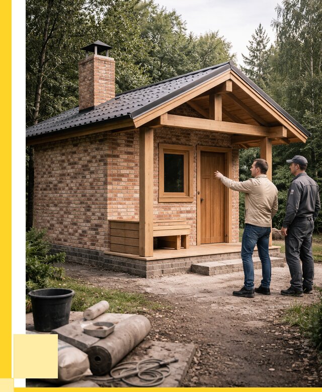 Кирпичные бани и печи в Тихорецке от 360745 р. | ЭриданТхр