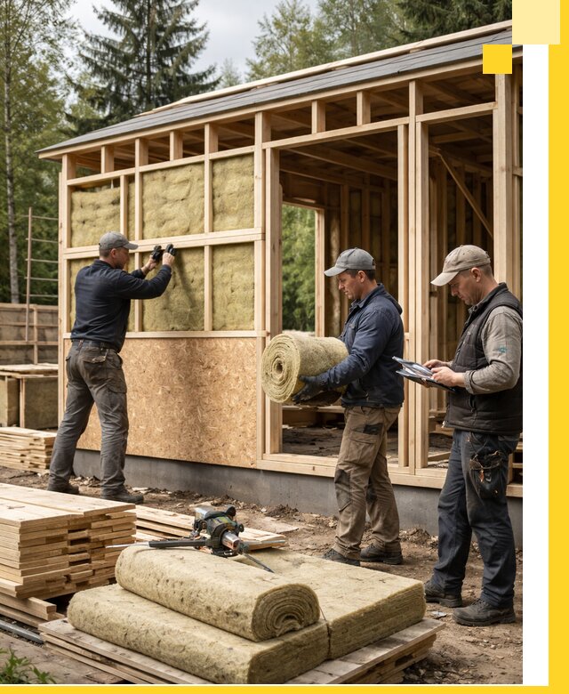 Проектирование и строительство каркасных бань в Тихорецке под ключ