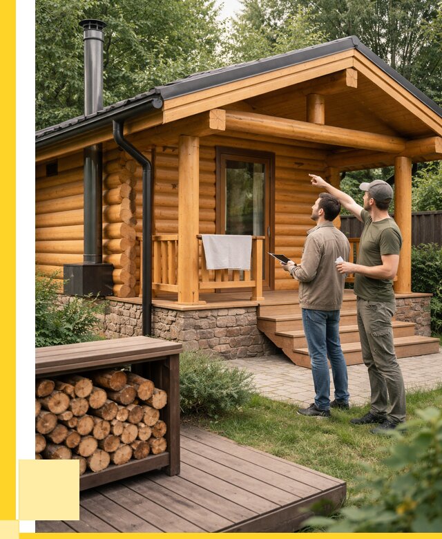 Бани для дачи под ключ в Тихорецке от 257675 р. | ЭриданТхр