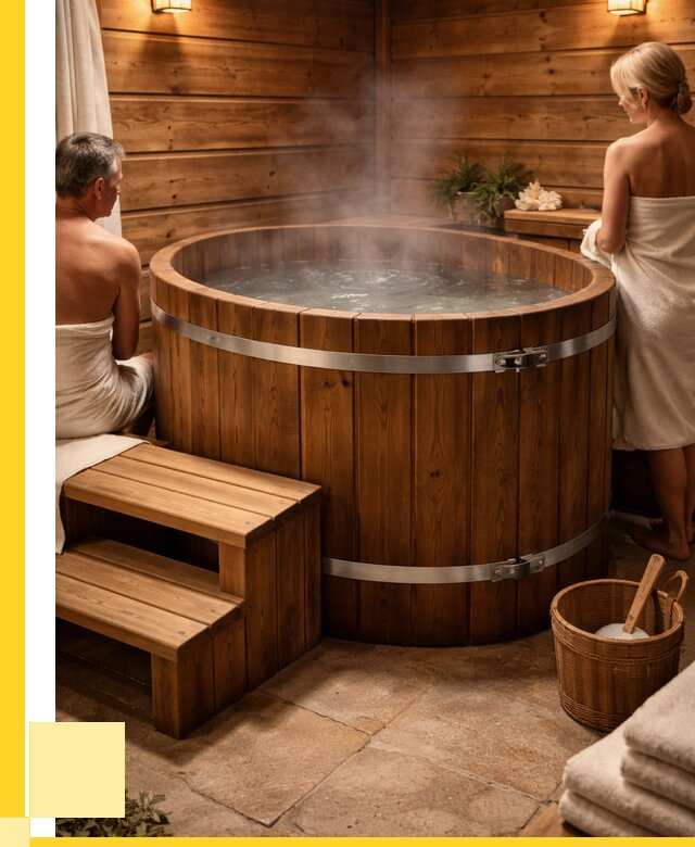 Бани с купелью под ключ в Тихорецке от 463815 р. | ЭриданТхр