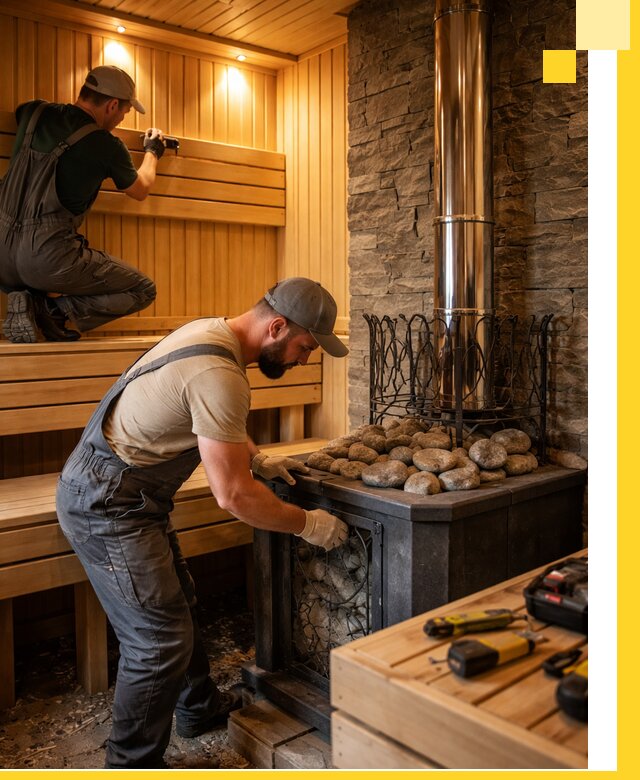 Комплексный дизайн бань, саун и зон отдыха в Тихорецке