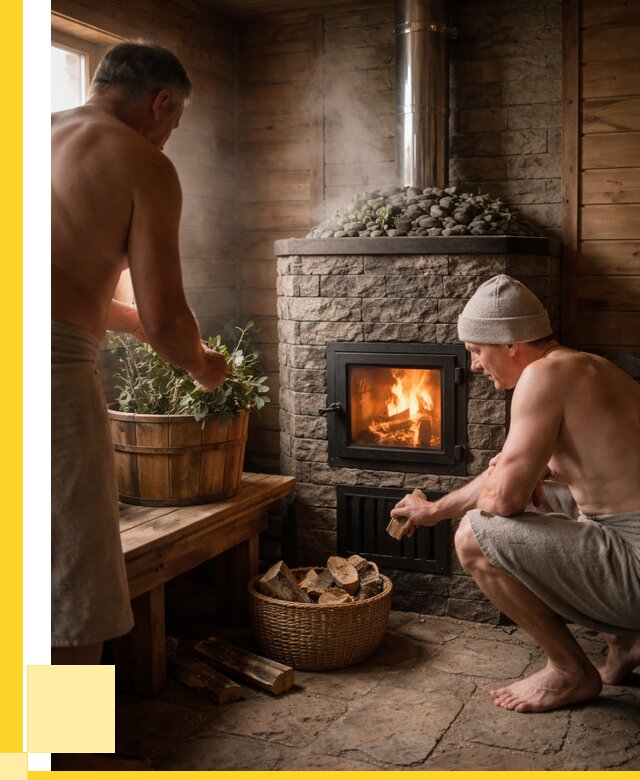 Банные печи под ключ в Тихорецке от 46382 р. | ЭриданТхр кирпичная