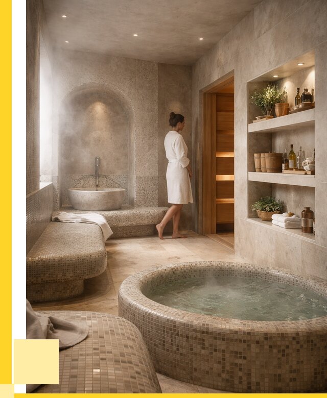 Строительство бани с хамамом в Тихорецке от 773025 р. | ЭриданТхр