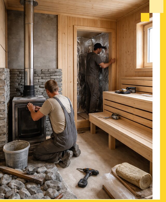 Строительство и изготовление бань под ключ в Тихорецке