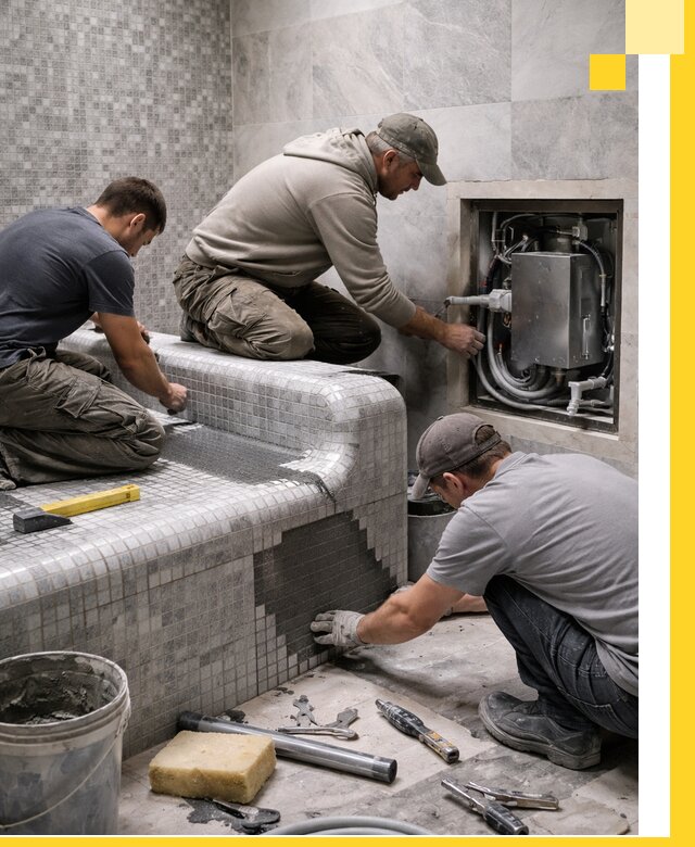 Проекты хамамов под ключ в Тихорецке и дизайн и строительство