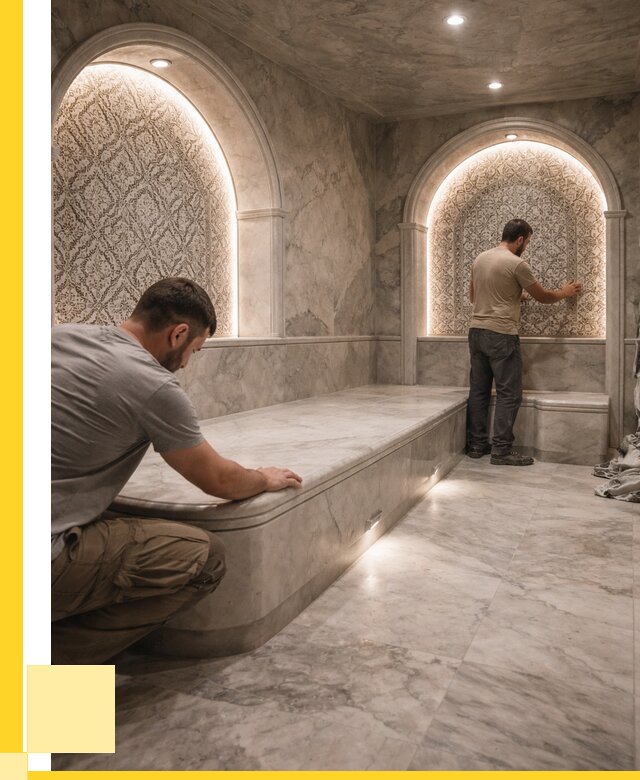 Турецкие бани под ключ в Тихорецке от 257675 р. | ЭриданТхр