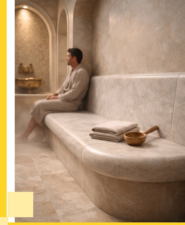 Сиденья для хамама в Тихорецке под ключ от 12368 р. | ЭриданТхр